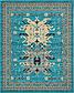 8' x 10' Heriz Design Rug thumbnail