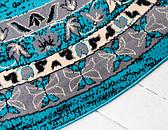 245cm x 245cm Heriz Design Round Rug thumbnail image 8