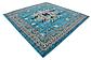 8' x 8' Heriz Design Square Rug thumbnail