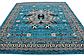 8' x 8' Heriz Design Square Rug thumbnail