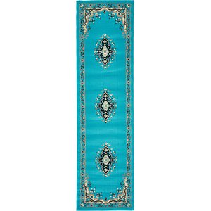 Unique Loom 2' 2 x 8' 2 Reza Runner Rug