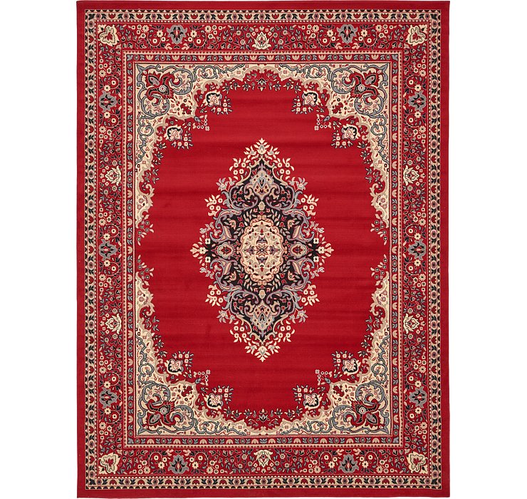 9' x 12' Mashad Design Rug