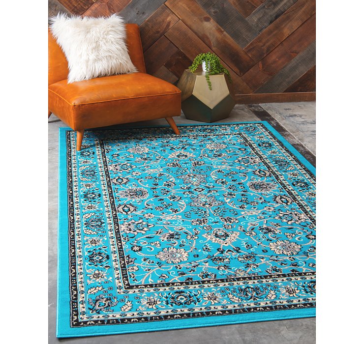7' x 10' Kashan Design Rug