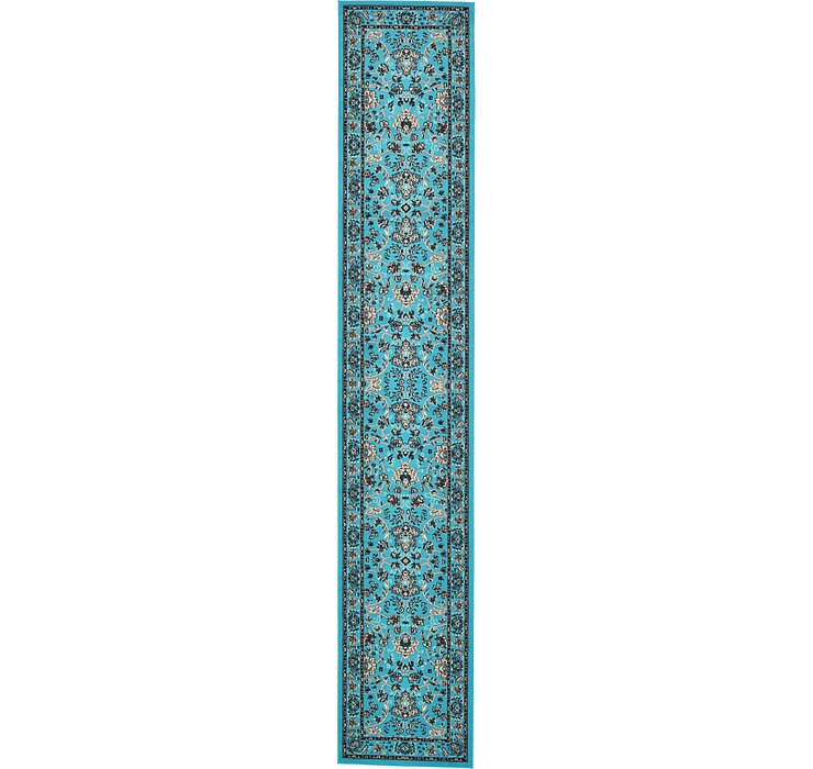 3' x 16' 5 Kashan Design Runner Rug