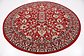 245cm x 245cm Kashan Design Round Rug thumbnail image 2