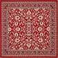 245cm x 245cm Kashan Design Square Rug thumbnail image 1