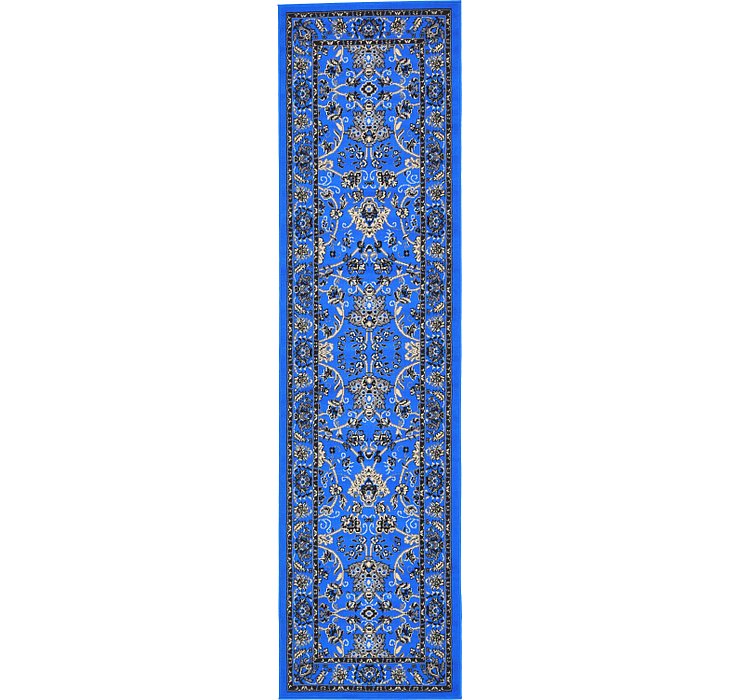 2' 7 x 10' Kashan Design Runner Rug