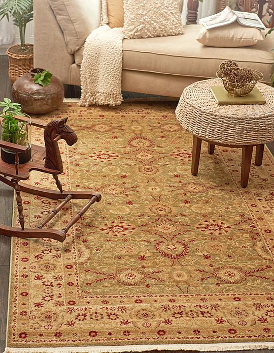 Light Green 7' x 10' Kensington Rug Area Rugs eSaleRugs