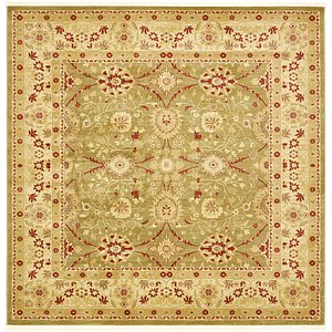 Unique Loom 8' x 8' Edinburgh Square Rug