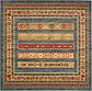 Unique Loom 8' x 8' Fars Square Rug thumbnail image 1