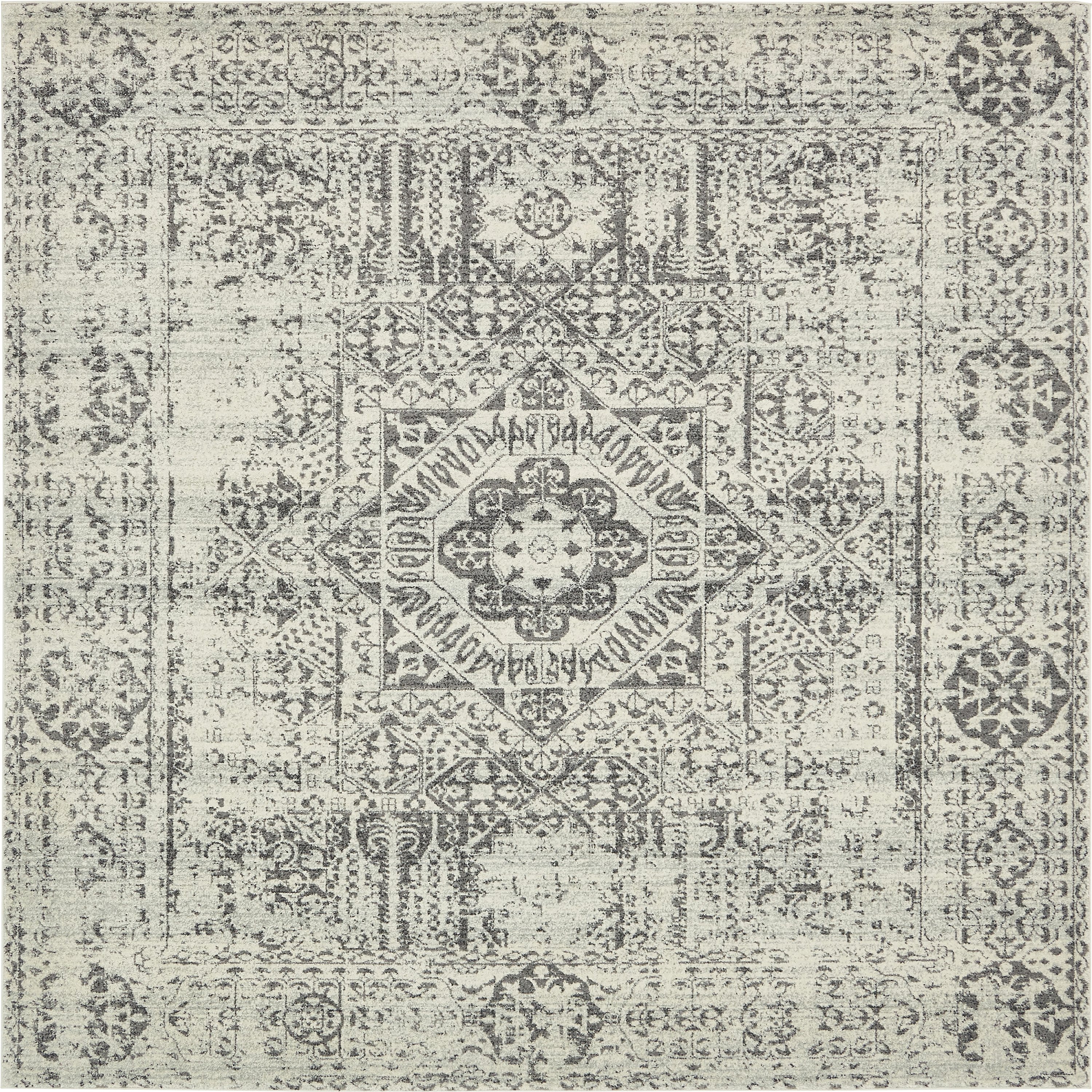 Beige 8' 4 x 8' 4 Heritage Square Rug Area Rugs eSaleRugs