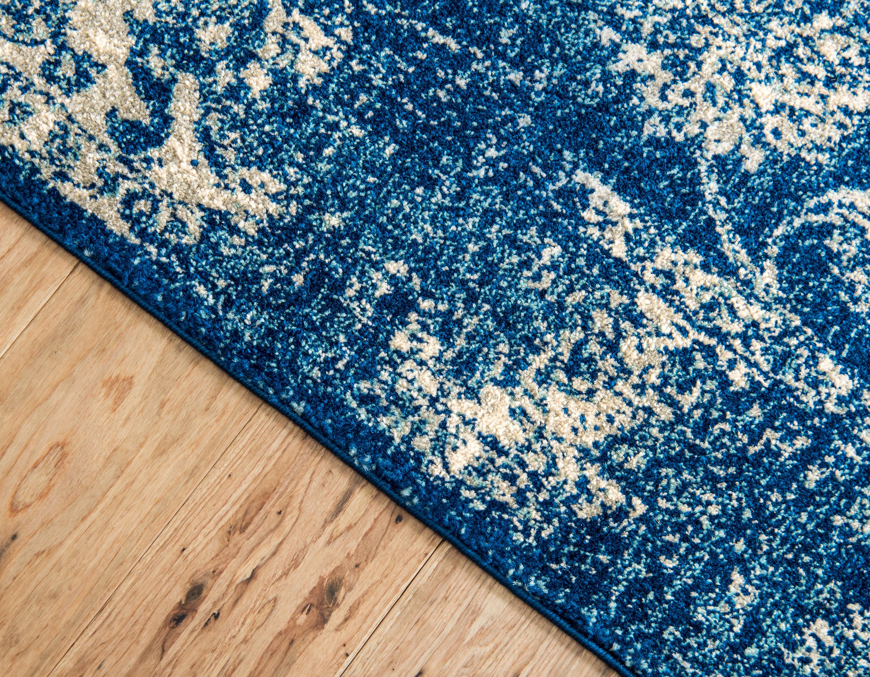 Dark Blue 9' x 12' Heritage Rug eSaleRugs