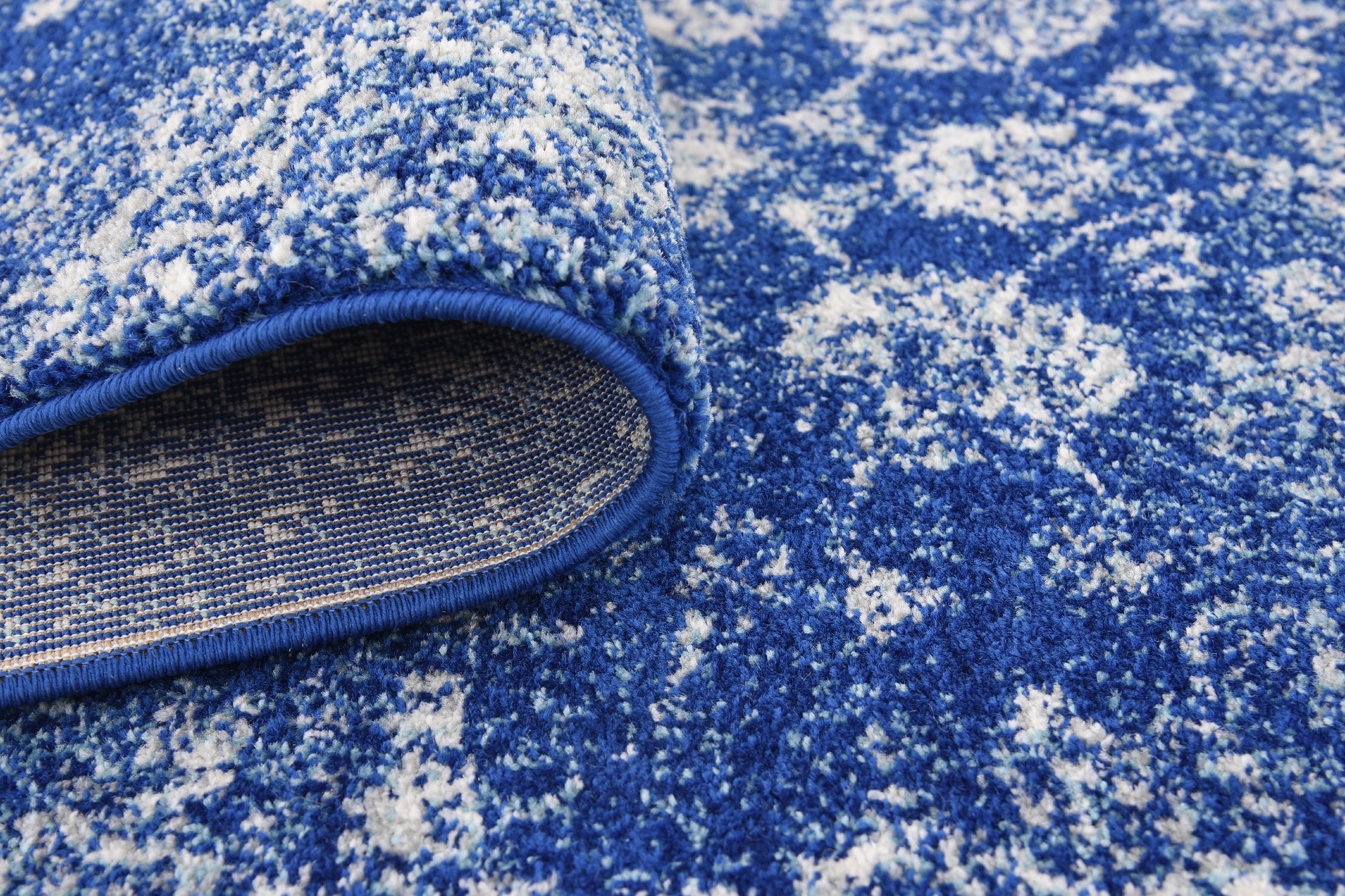 Dark Blue 2' 7 x 10' Heritage Runner Rug Area Rugs eSaleRugs