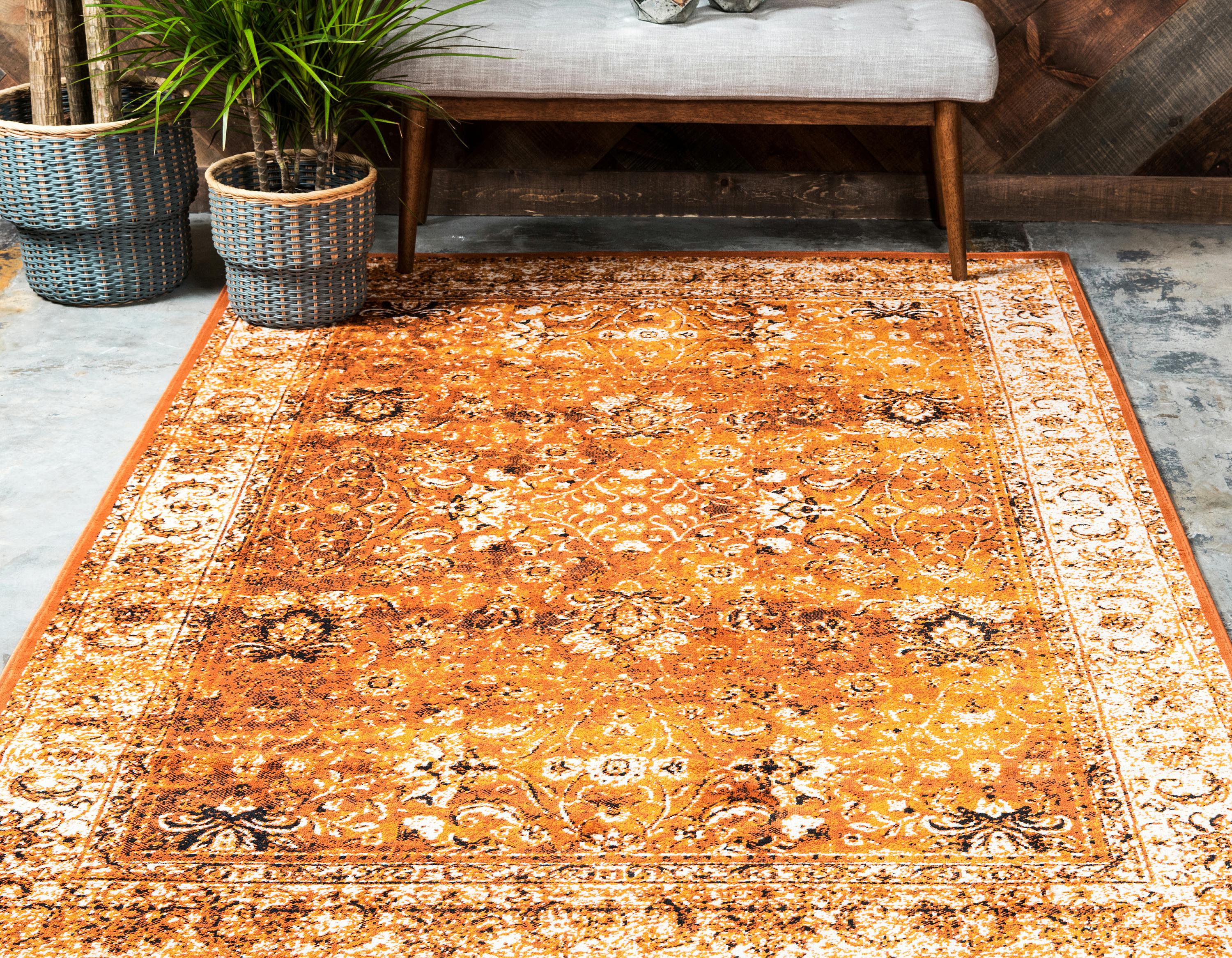 Terracotta 8' x 11' 6 Istanbul Rug eSaleRugs