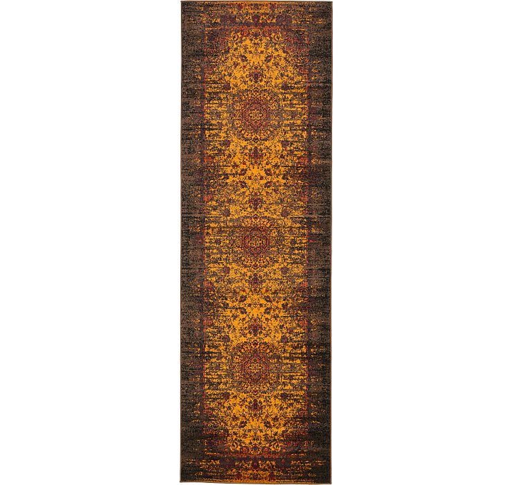 3' x 9' 10 Ankara Runner Rug