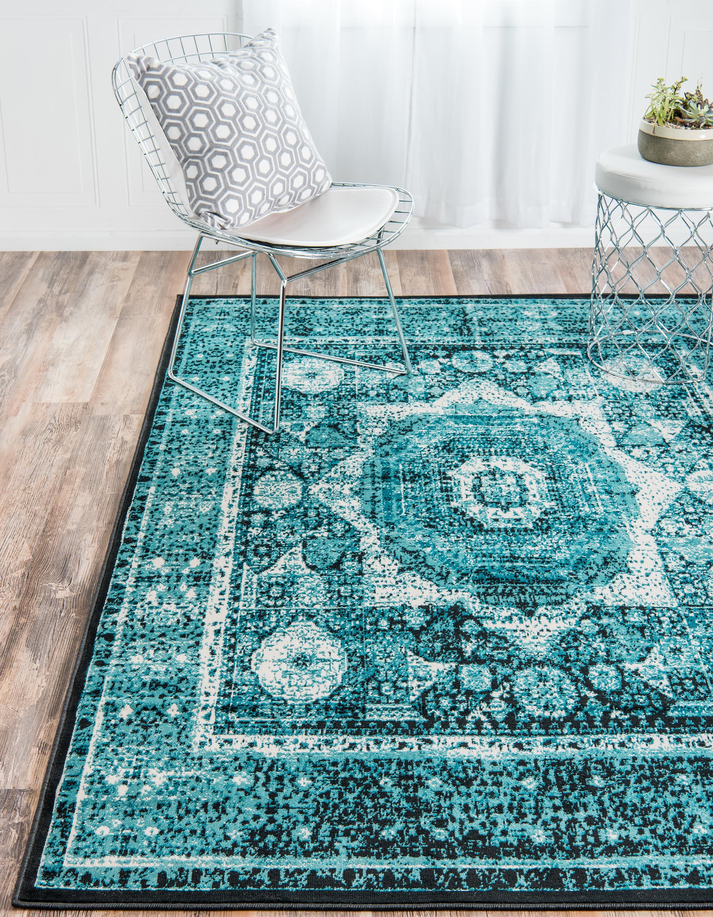 Blue 5' x 8' Istanbul Rug eSaleRugs