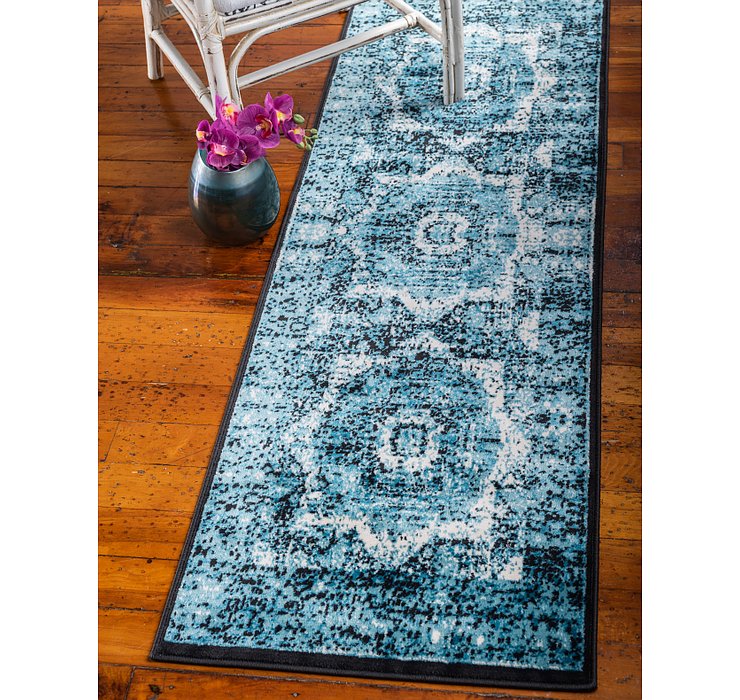 3' x 9' 10 Ankara Runner Rug