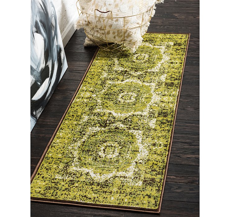 3' x 9' 10 Ankara Runner Rug
