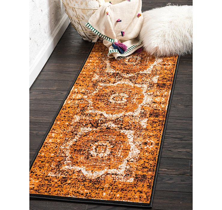 3' x 9' 10 Ankara Runner Rug
