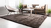 8' x 8' Luxe Solid Shag Square Rug thumbnail