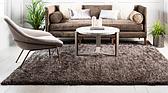 8' x 8' Luxe Solid Shag Square Rug thumbnail