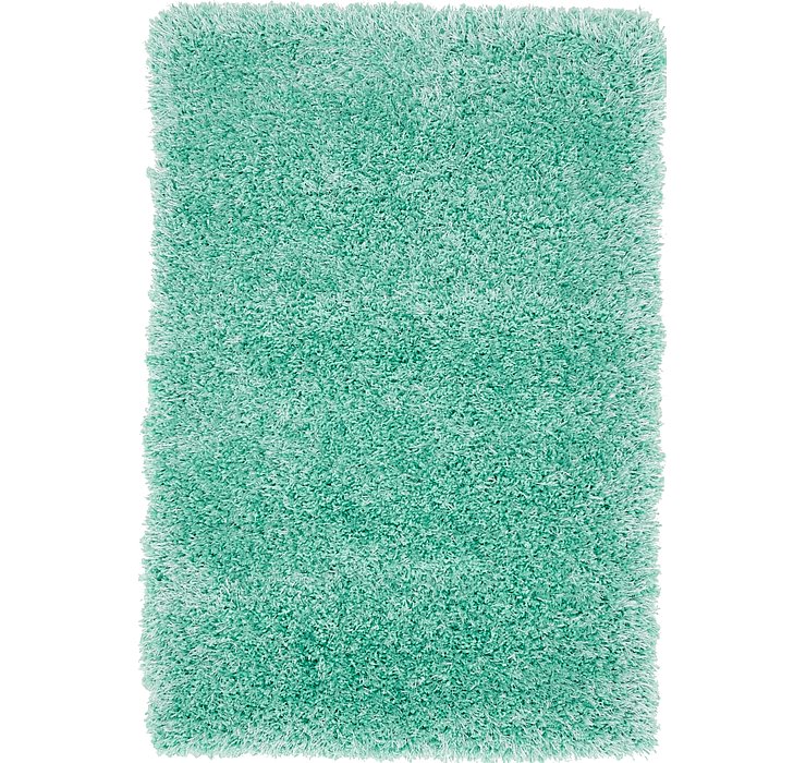 2' 2 x 3' Luxe Solid Shag Rug