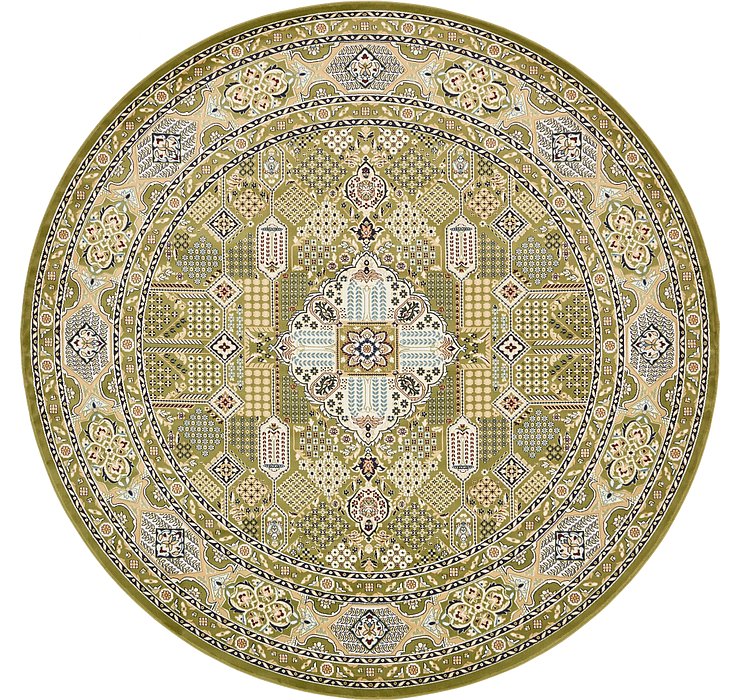 10' x 10' Nain Design Round Rug