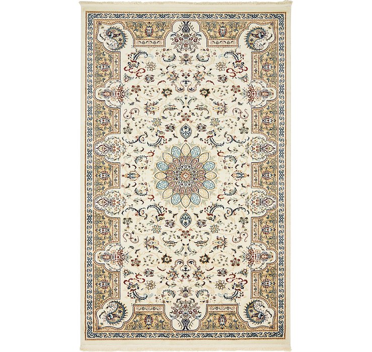 5' x 8' Nain Design Rug