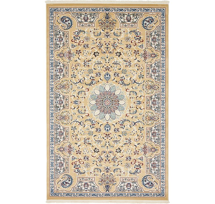 5' x 8' Nain Design Rug