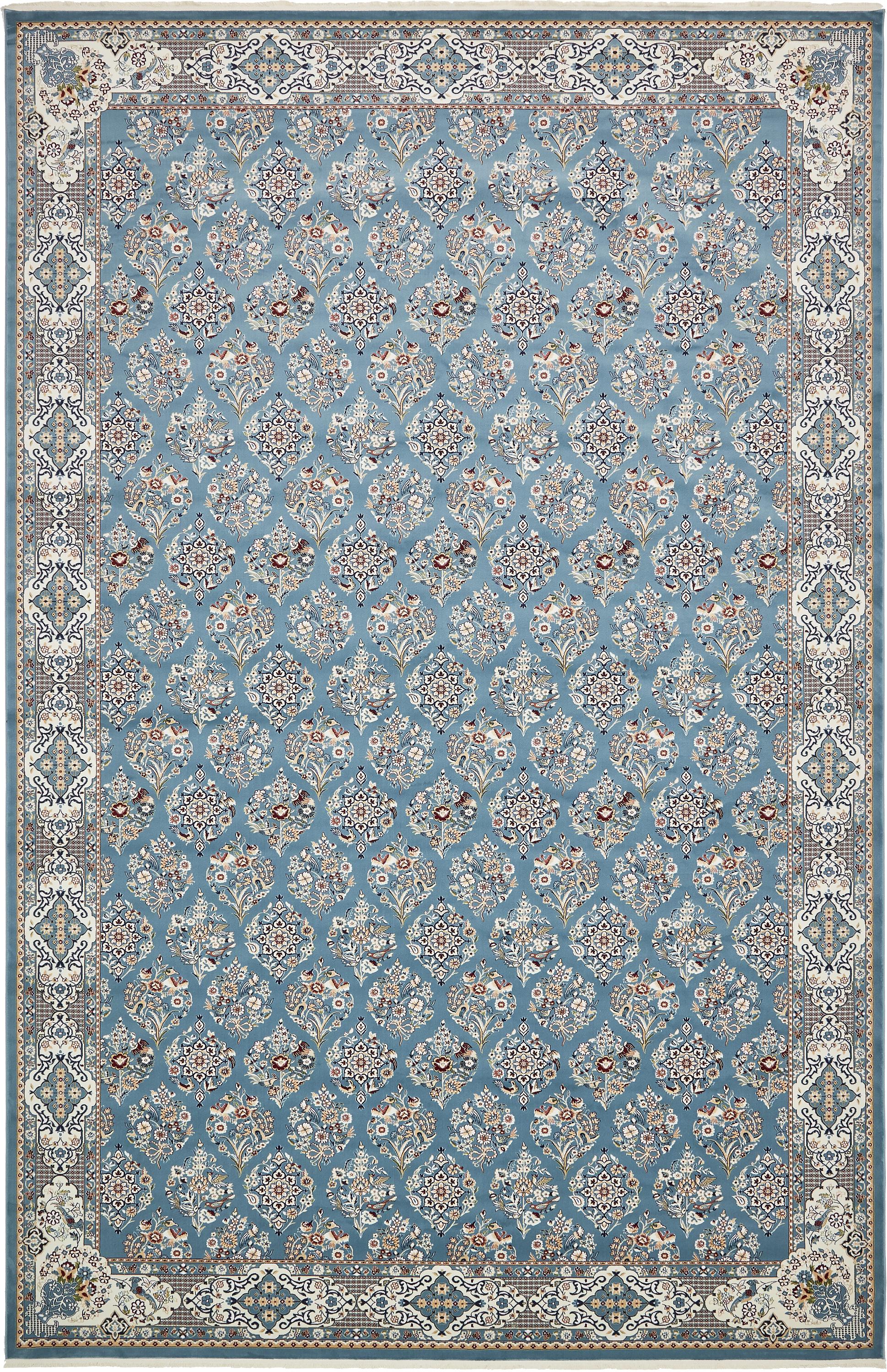 Blue 13' x 19' 8 Nain Design Rug eSaleRugs