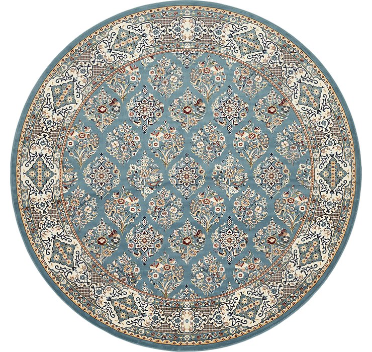 10' x 10' Nain Design Round Rug
