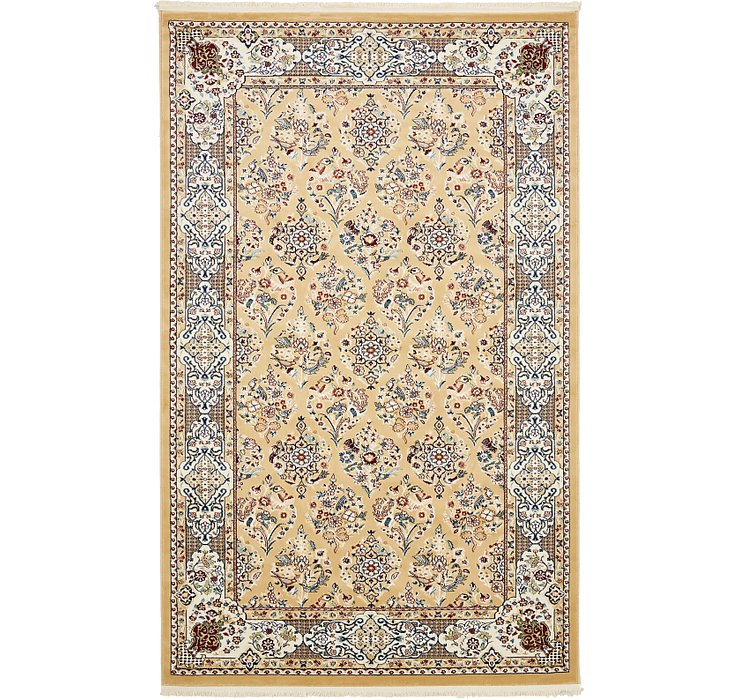 5' x 8' Nain Design Rug