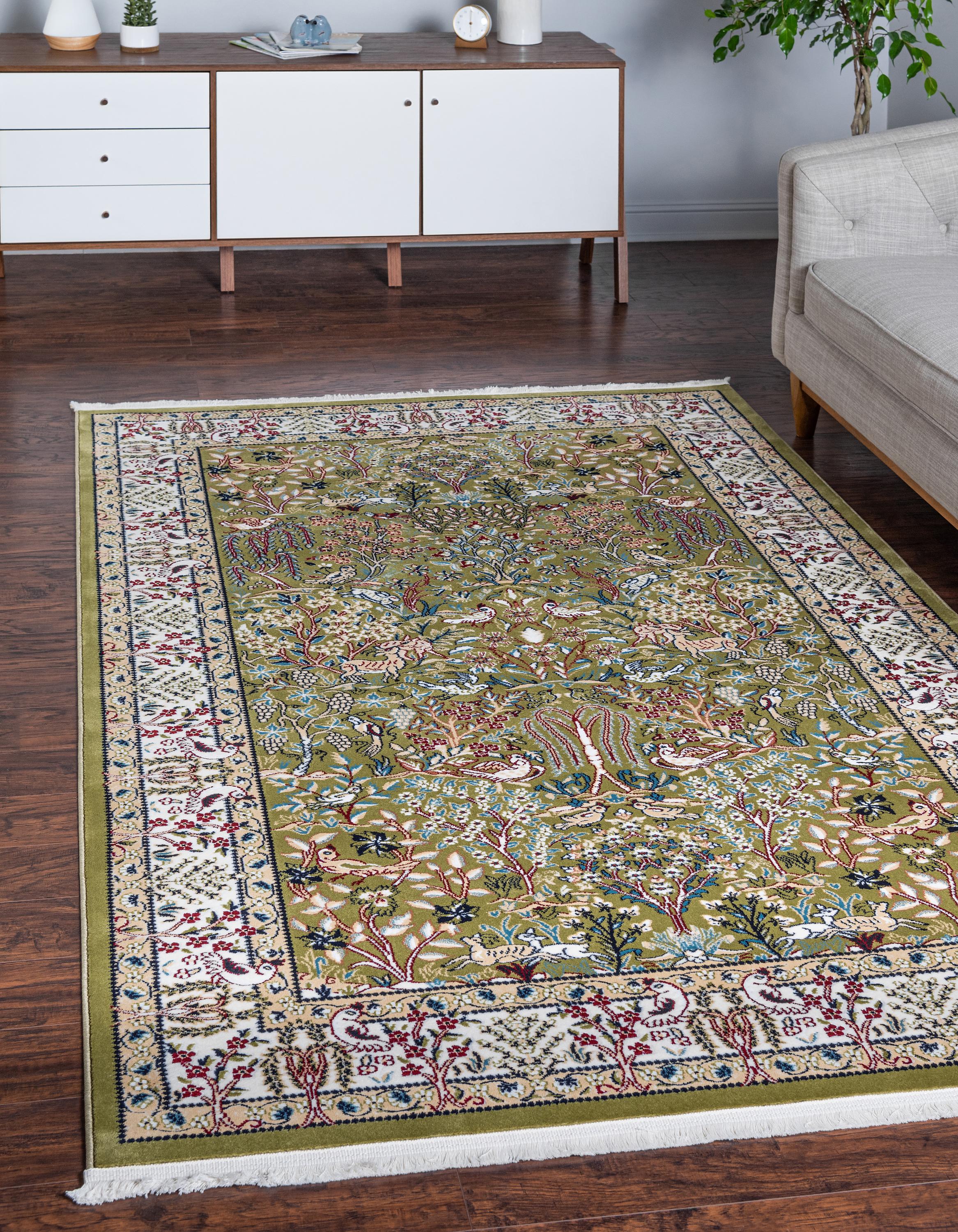 Green 8' x 10' Rabia Rug