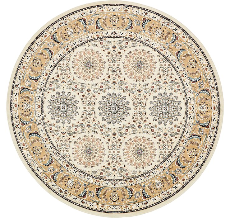 10' x 10' Nain Design Round Rug
