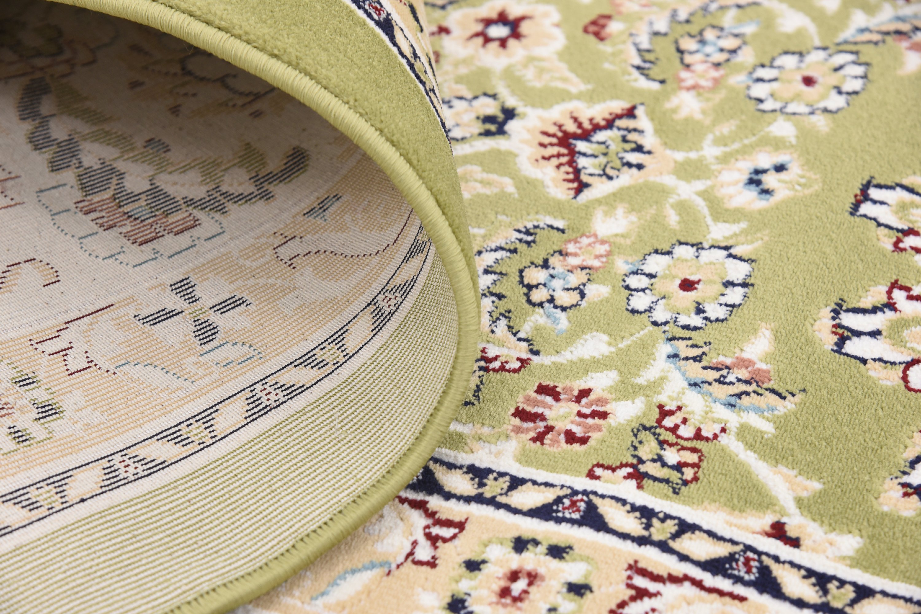 Green 8' x 10' Nain Design Rug Area Rugs eSaleRugs