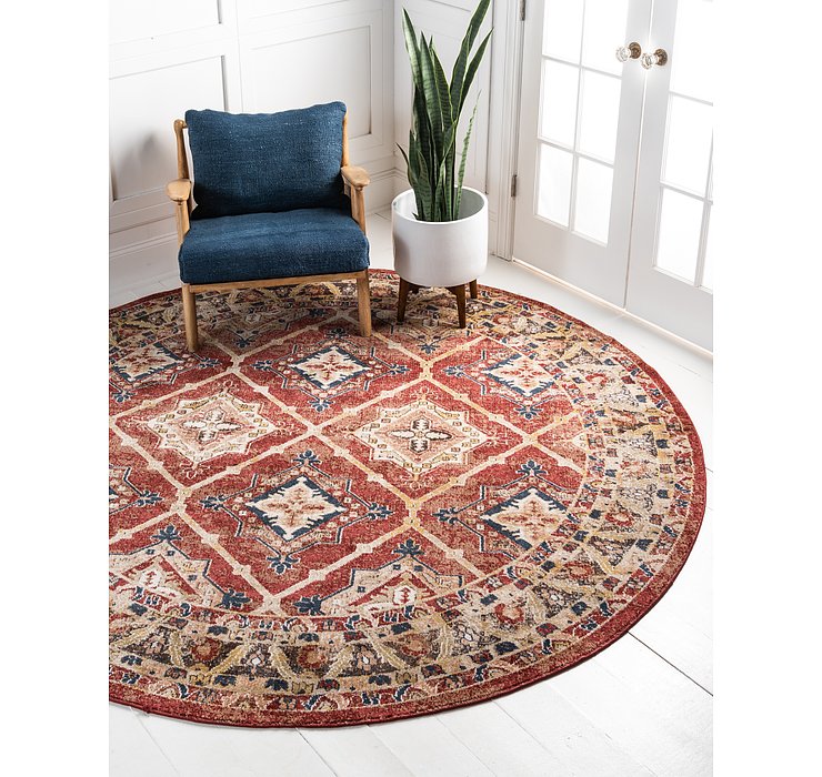 8' x 8' Arcadia Round Rug