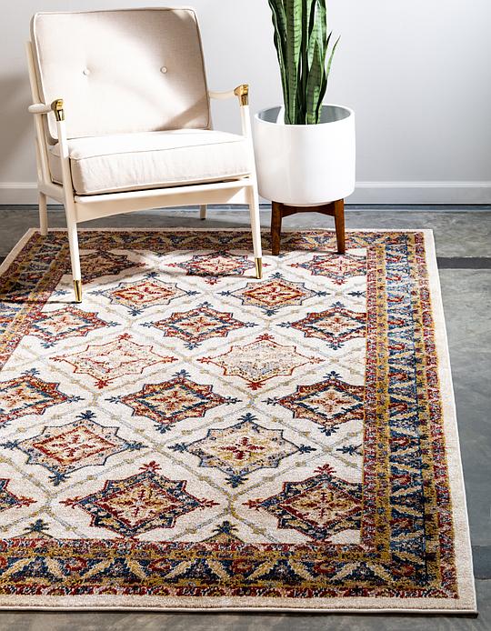 Cream 122cm x 183cm Arcadia Rug Area Rugs AU Rugs