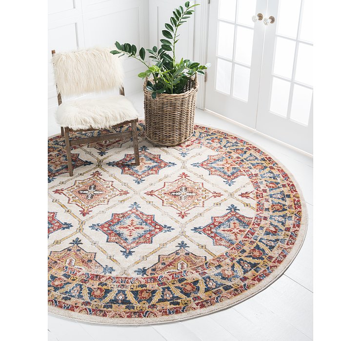 8' x 8' Arcadia Round Rug