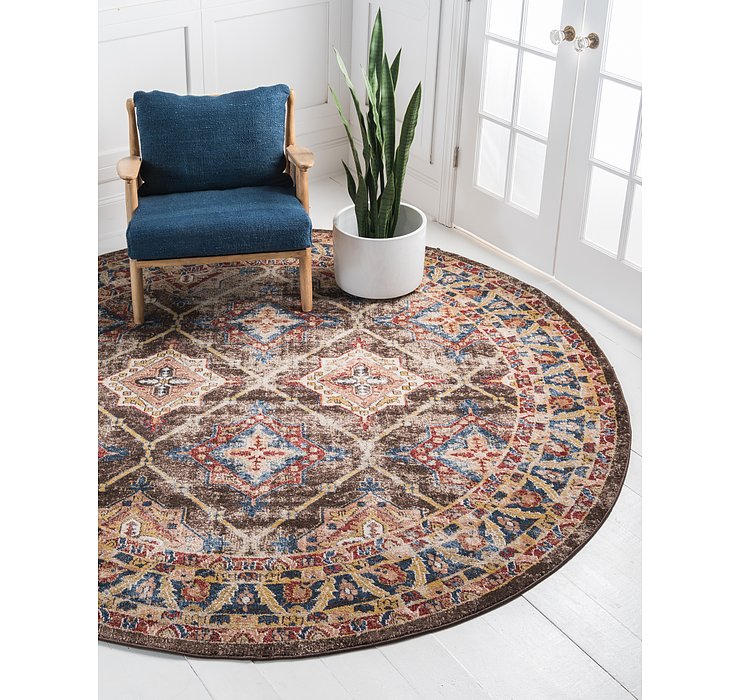 8' x 8' Arcadia Round Rug