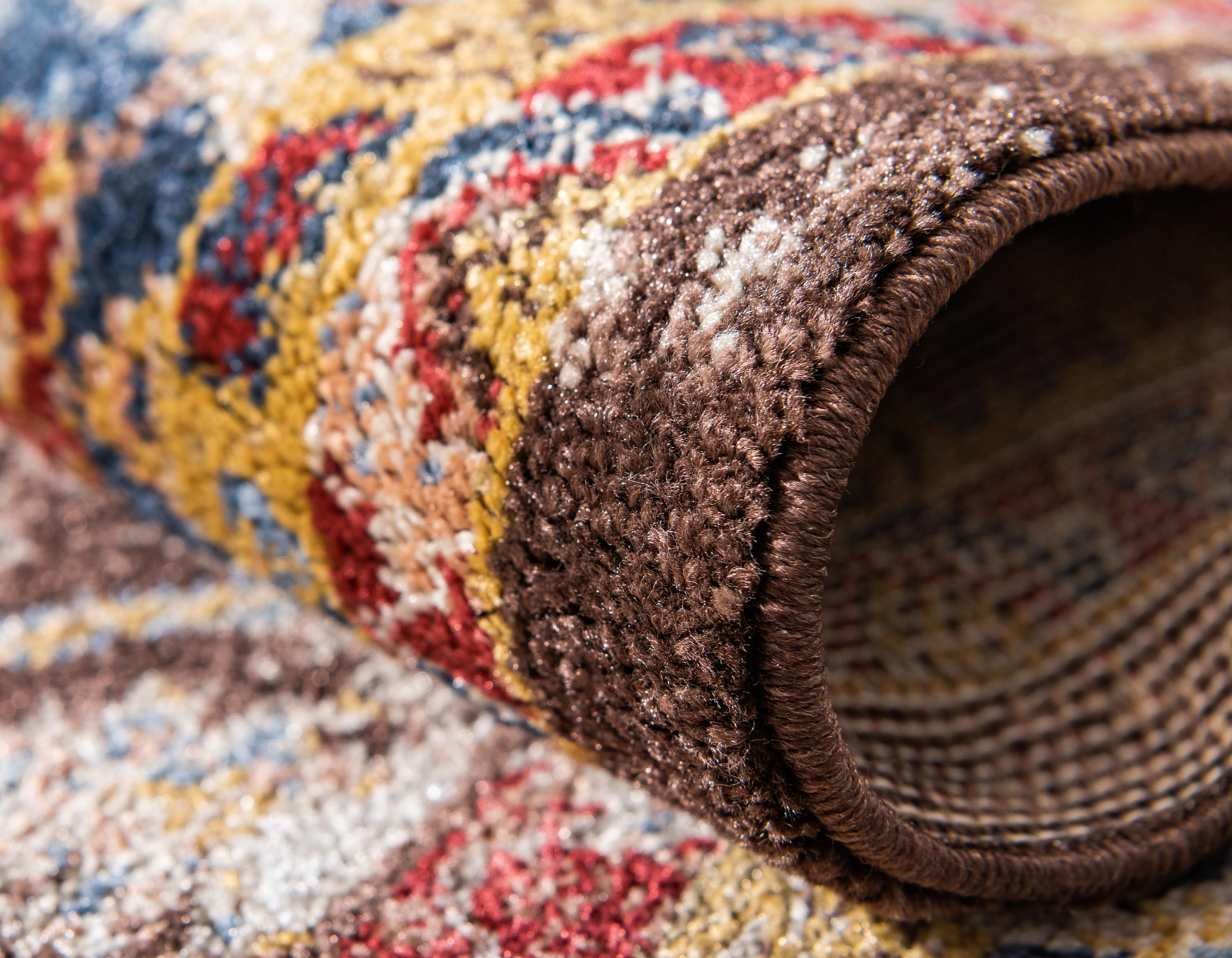 Dark Brown 2' x 6' Arcadia Runner Rug eSaleRugs