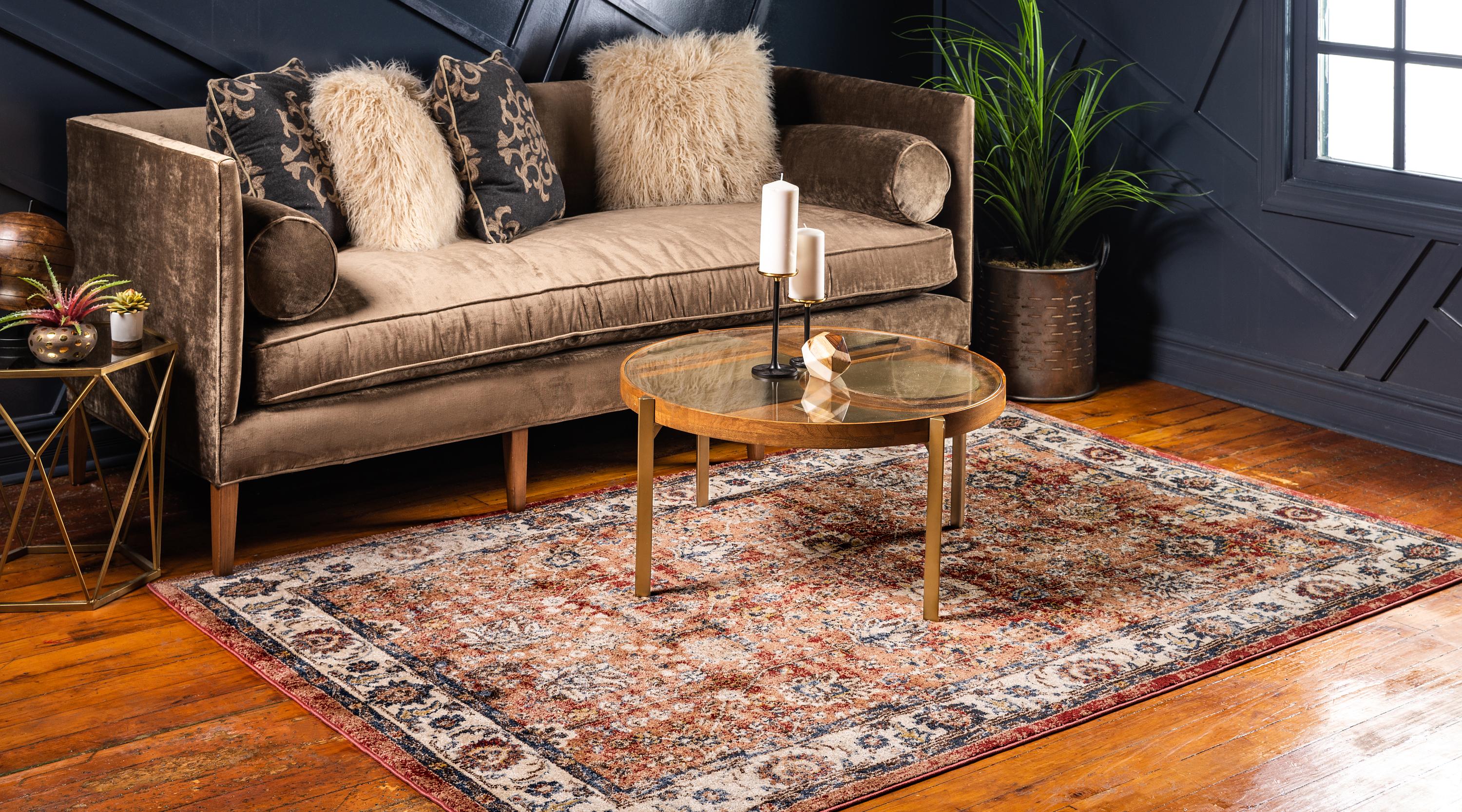 Terracotta 9' x 12' Arcadia Rug eSaleRugs