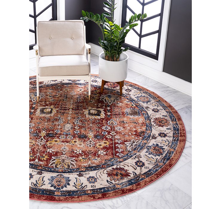 8' x 8' Arcadia Round Rug