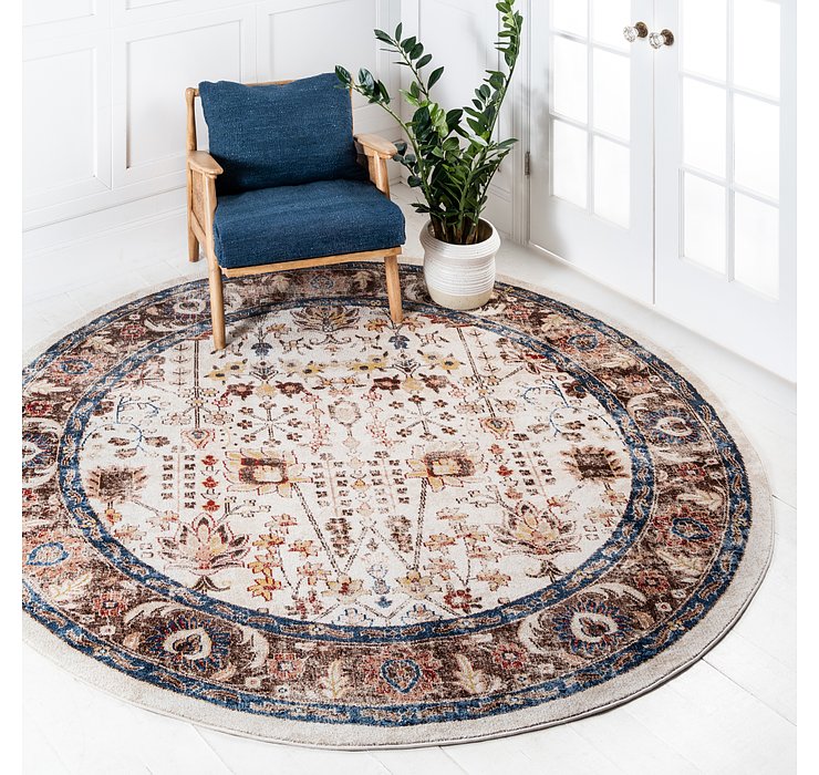 8' x 8' Arcadia Round Rug