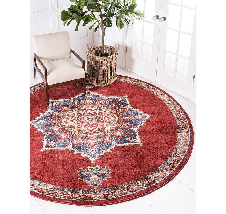 8' x 8' Arcadia Round Rug