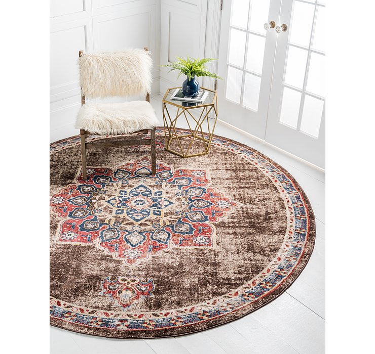 8' x 8' Arcadia Round Rug