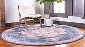 Unique Loom 8' x 8' Utopia Round Rug thumbnail image 2