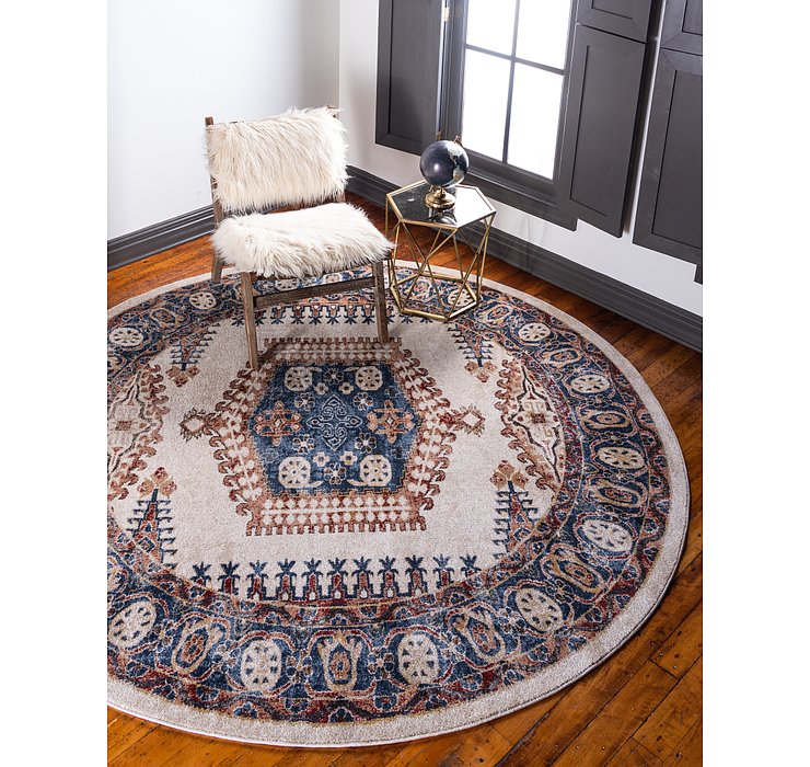 8' x 8' Arcadia Round Rug