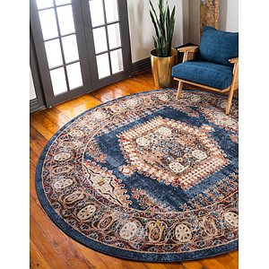 8' x 8' Arcadia Round Rug