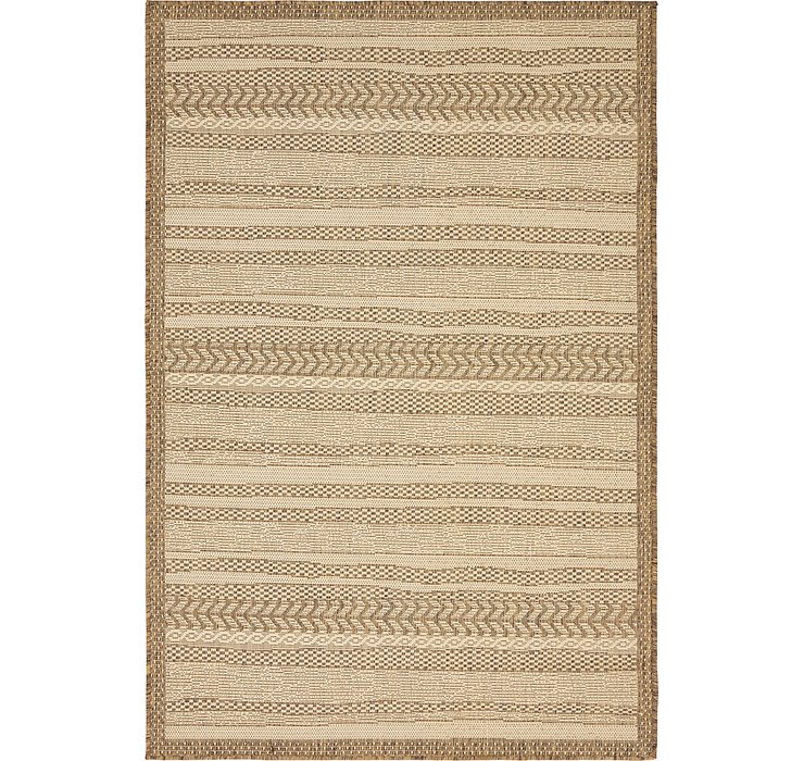 4' x 6' Outdoor Border Rug