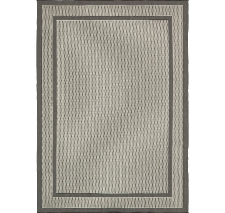 8' x 11' 4 Outdoor Border Rug